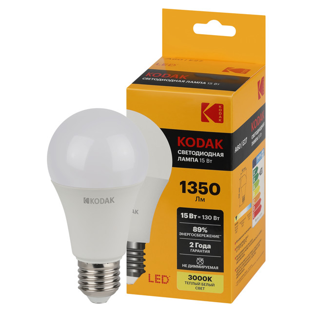 ������ ������ ����� ������������ KODAK 15�� E27 1350�� 3000� �����   ����