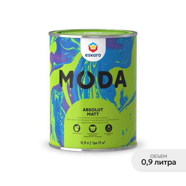 ������ ������ ������ ��������� ESKARO Moda Absolut Matt ���� � ��� ���� � �������� 0,9� �����, ���.4630042541047   ����