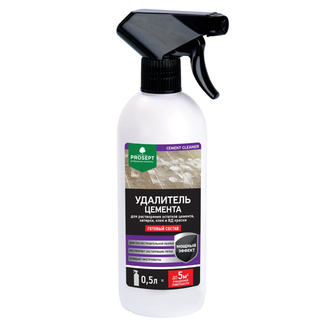 ������ ������ ��������� ������� PROSEPT CEMENT CLEANER ����� 0,5�, ���.022-05   ����