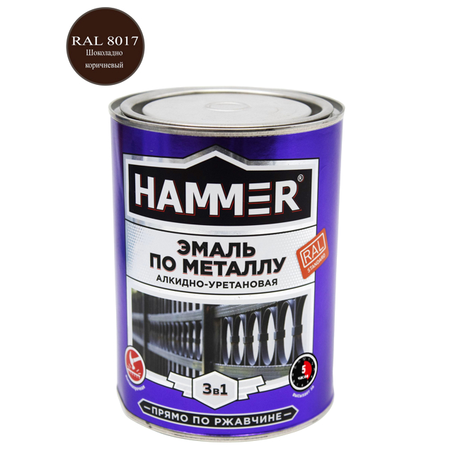 ������ ������ �����-����� �� ������� HAMMER 0,9�� RAL8017 ���������-����������, ���.��000133623   ����