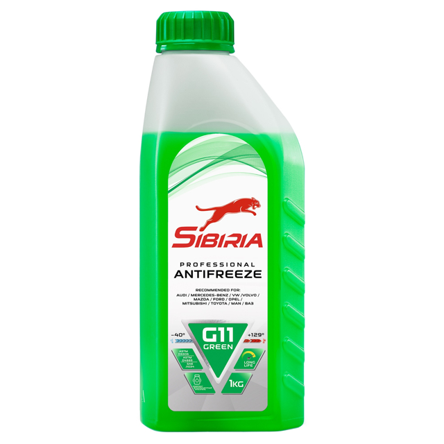 ������ ������ �������� SIBIRIA Antifreeze G11 ������� 1��   ����