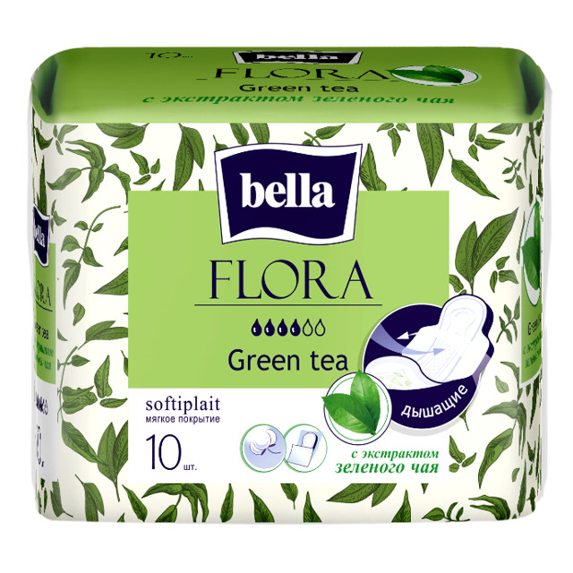 ������ ������ ��������� BELLA Panty Flora Green tea 10��   ����