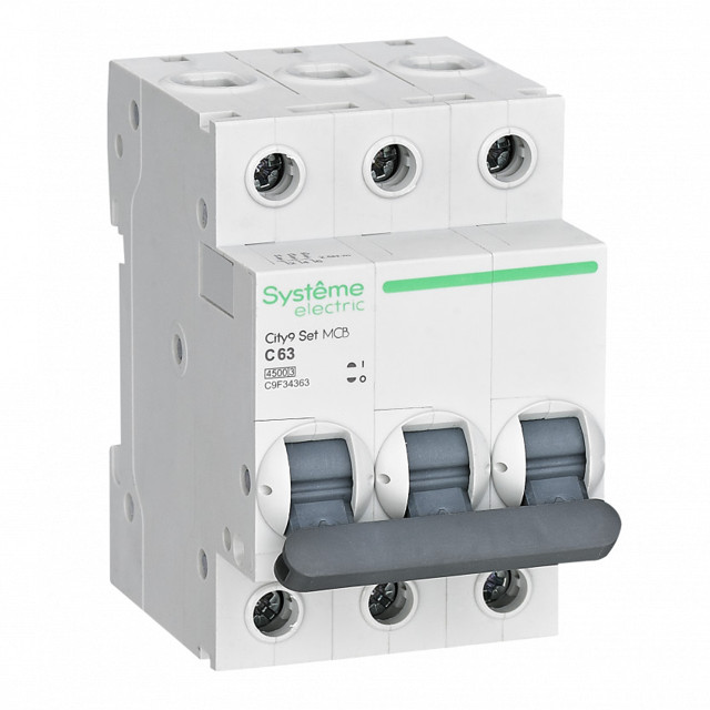 ������ ������ ����������� �������������� SE CITY9  3P 63� ��� � 4,5kA   ����