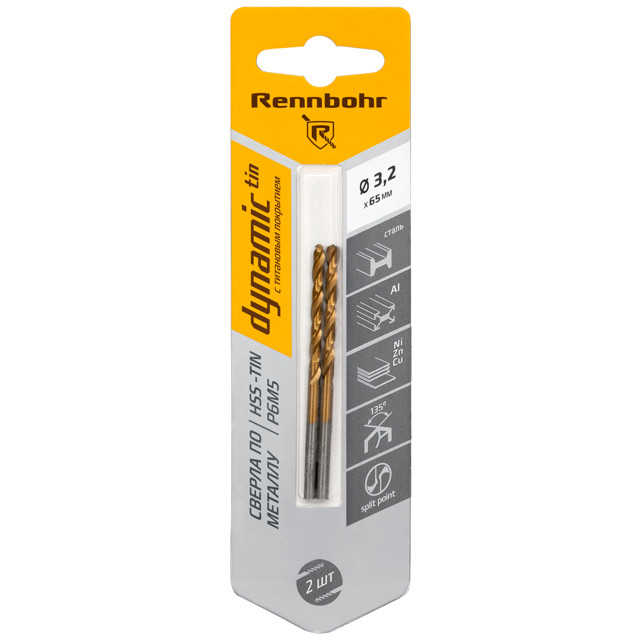 ������ ������ ������ �� ������� RENNBOHR DYNAMIC-TIN 3,2�65�� 2��   ����
