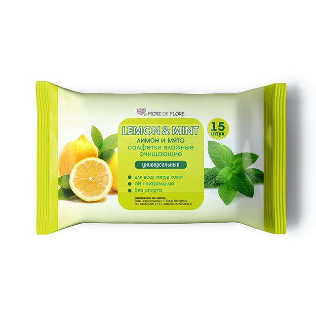 ������ ������ �������� ������� MORE DE FLORE Lemon&Mint ������������� 15��   ����