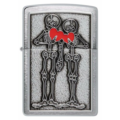     ZIPPO Classic 48688 Couple Love   Brushed Chrome -     -     , -,   