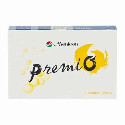 ������ ������ ���������� ����� Menicon Premio, 12 ��., R 8,3, D -6,5, 2 ��. ����