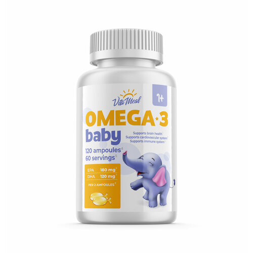   3     VitaMeal Omega-3 Bab   -, 120    -     , -,   