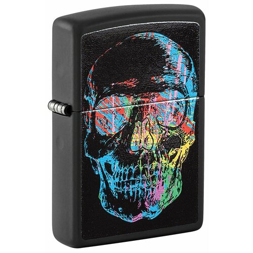 ������ ������ ��������� ZIPPO Skull Design � ��������� Black Matte, ������/�����, ������, 38x13x57 �� ����