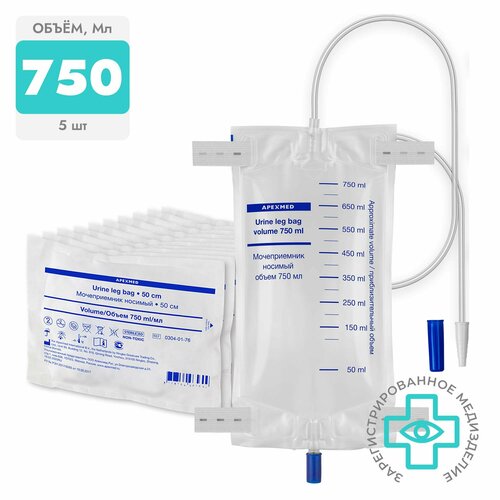 ������ ������ ������������ ������ APEXMED ������� 0304-01-76, 27 � 14 ��, 0.75 �, 5 ��., ����� ����