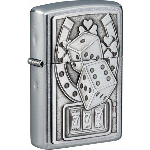    ZIPPO Lucky 7   Street Chrome, /, , 38x13x57  