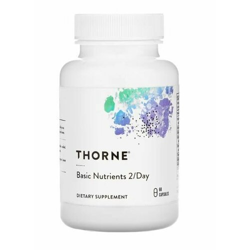 ������ ������ Thorne Research Basic Nutrients 2/Day (������� ����������� �������� ��� ������ 2 ������ � ����) 60 ������ ����