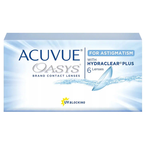 ������ ������ ���������� ����� ACUVUE OASYS For Astigmatism with Hydraclear Plus, 6 ��., R 8,6, D -0,75,�CYL:�-2,25,�A�:�10 ����