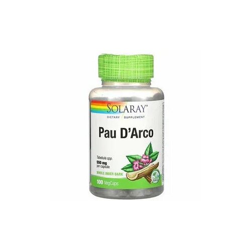 ������ ������ Solaray Products Pau D'Arco 550 mg - ���� ����������� ������ 100 �������������� ������ ����