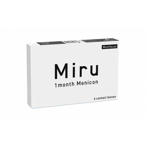    Menicon Miru 1month Multifocal, 6 ., R 8,6, D -10, ADD: , , 1 .   -     , -,   