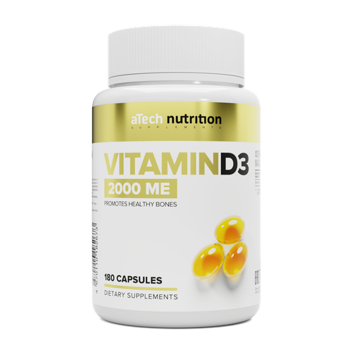 ������ ������ ������� D3 / �3 2000 �� 250 �� aTech nutrition 180 ������ ����
