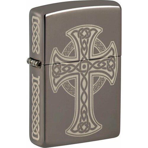   ZIPPO Celtic Cross Design   Black Ice, /, , 38x13x57    -     , -,   