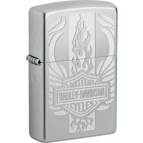   ZIPPO Harley-Davidson c  Satin Chrome, /, , 38x13x57    -     , -,   