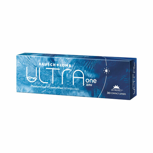 ������ ������ ���������� ����� Bausch & Lomb Ultra One Day, 30 ��., R 8,6, D -11 ����