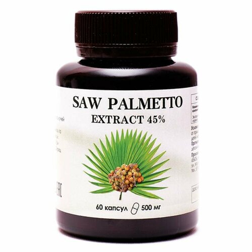  Saw Palmetto Extract (  )  EXTRACT 45%. 60  500 .   -     , -,   