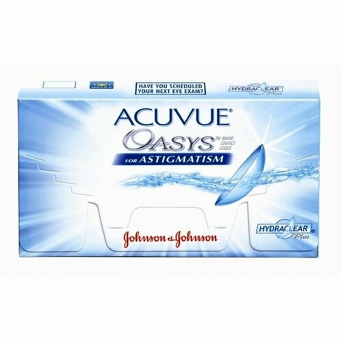    ACUVUE OASYS For Astigmatism with Hydraclear Plus, 6 ., R 8,6, D +4,CYL:-2,75,A:140   -     , -,   