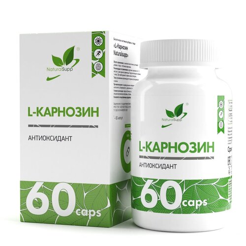 ������ ������ ������� NaturalSupp L-Carnosine, 100 �, 500 ��, 60 ��. ����