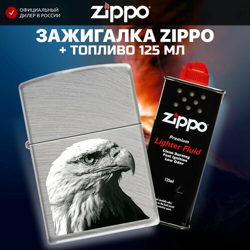    ZIPPO 24647 EAGLE HEAD  +     125    -     , -,   