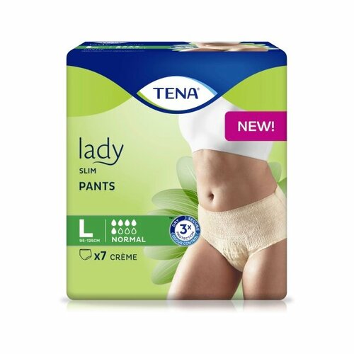    Tena Lady Slim Pants Normal Large 7 .   -     , -,   