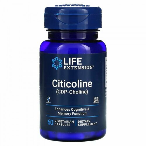 ������ ������ Life Extension, Citicoline, ������� � CDP-�������, 250 ��, 60 ������������ ������ ����