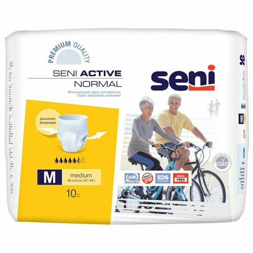  -    SENI ACTIVE NORMAL Large ( 100-135 ), 10 .   -     , -,   