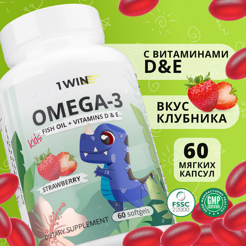    3  1WIN Omega-3   ,    3 (D)  ,   , 60    -     , -,   