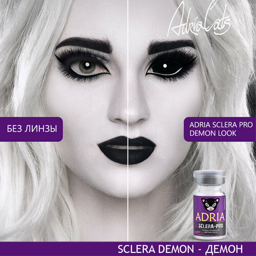    ADRIA Sclera-Pro, 1 ., R 8,6, D 0, demon look   -     , -,   