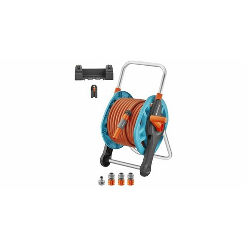       Gardena 18982-28 Basic Wall Hose Reel Set, 25 , -   -     , -,   