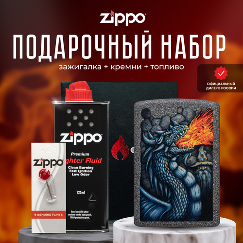   ZIPPO   (   Zippo 49776 Fiery Dragon +  +  125  )   -     , -,   