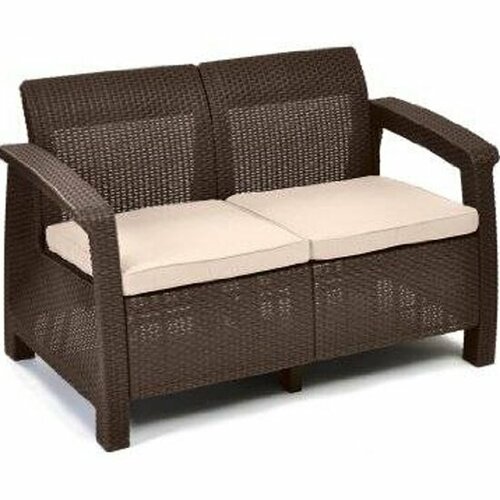     KETER 2  Corfu Russia Love Seat,  