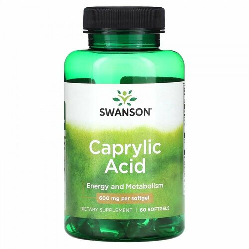  Caprylic Acid Swanson   -     , -,   