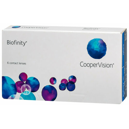    CooperVision Biofinity, 6 ., R 8,6, D +0,25, , 1 .   -     , -,   