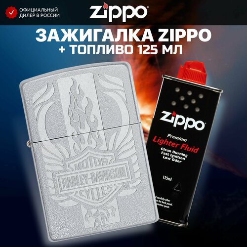    ZIPPO 49660 Harley-Davidson +     125    -     , -,   