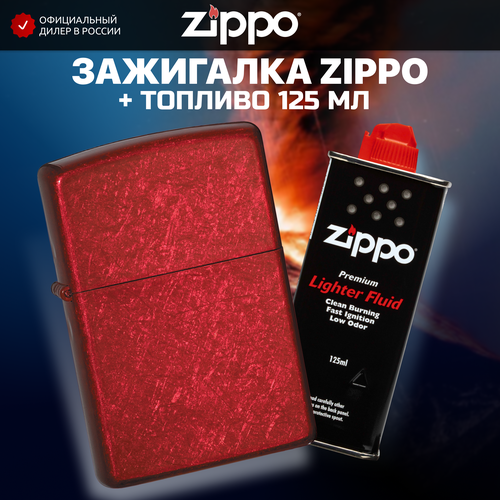   ZIPPO 21063 Classic,    Candy Apple Red +   Zippo 125    -     , -,   