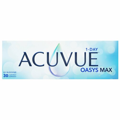 ������ ������ ����������� ���������� ����� ACUVUE Oasys Max 1-day, 30 ��., R 8,5, D +6,5, 1 ��. ����