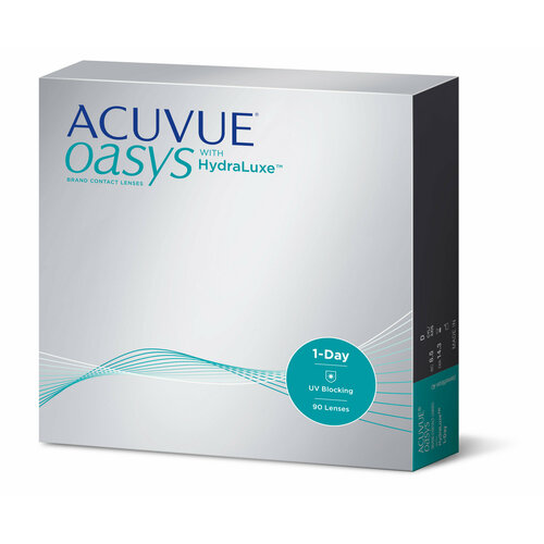    ACUVUE OASYS 1-Day with HydraLuxe., 90 ., R 8,5, D +7,5   -     , -,   