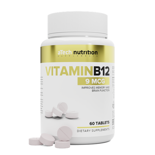   B 12, () 9  aTech nutrition 60    -     , -,   