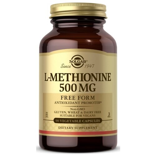 ������ ������ Solgar L-Methionine ����., 500 ��, 150 ��, 150 �, 90 ��. ����