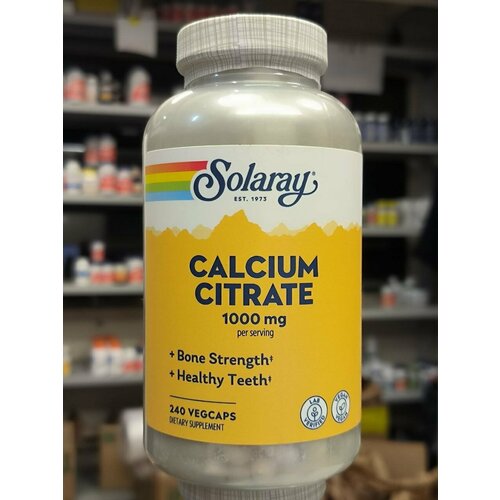 ������ ������ Solaray - Calcium Citrate with Vitamin D-3 1000 �� (240 ������) - ������� � ��������� � ��� ��������� ��������� ������ � ���������� ����