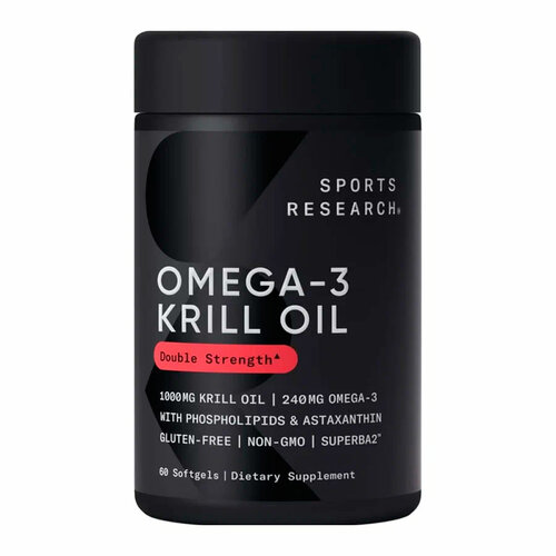   Sports Research Antarctic krill oil, 110 , 60 .   -     , -,   