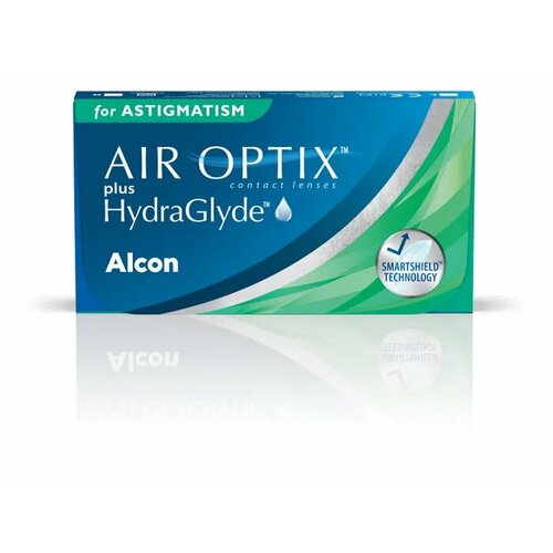 ������ ������ ���������� ����� �� ����� Alcon Air optix Plus HydraGlyde for Astigmatism., 3 ��., R 8,7, D -5,�CYL:�-2,25,�A�:�30, 1 ��. ����