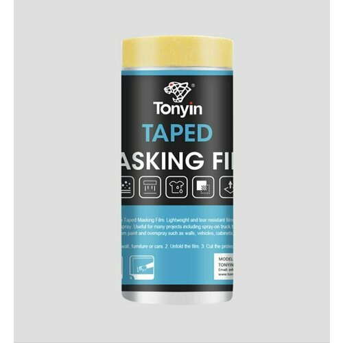  TT23D      (1100*33*8) TAPED MASKING FILM TONYIN   -     , -,   