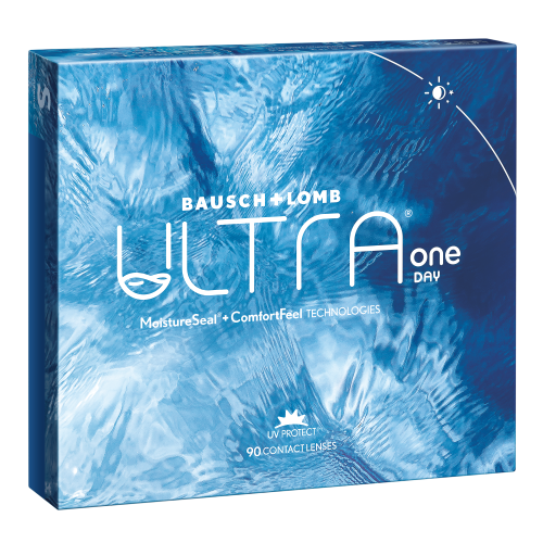 ������ ������ ���������� ����� Bausch & Lomb Ultra One Day, 90 ��., R 8,6, D -2, 1 ��. ����