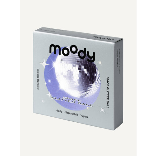 ������ ������ ���������� ����� Moody Cosmo Disco, 10 ��., R 8,5, D -2, Space Glitter Ball, 1 ��. ����