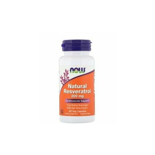   NOW RESVERATROL 200  (60 )   -     , -,   